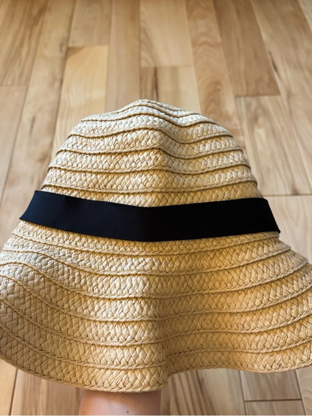 Madewell Packable Braided Straw Hat Size M/L
